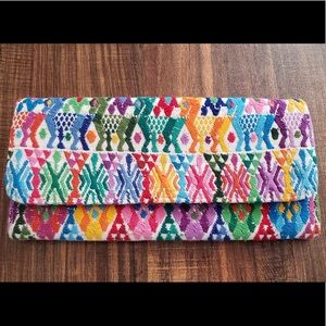 Multicolor Rainbow Clutch/Wallet
